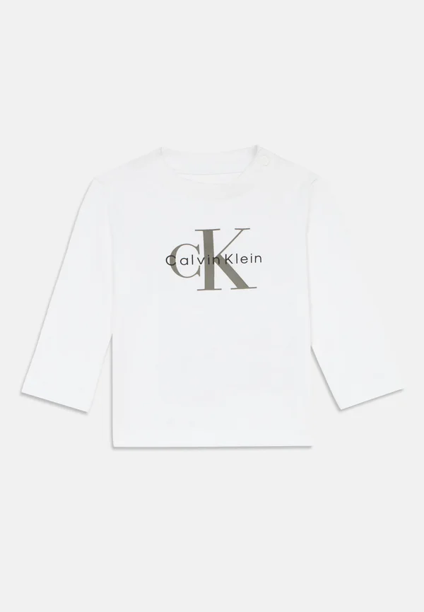 MONOGRAM UNISEX - Langarmshirt - bright white