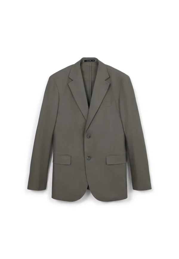 MONOPETTO MISTO  - Anzugsakko - verde militare chiaro