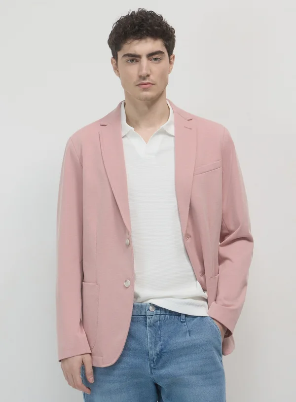 MONOPETTO - Sakko - rosa antico