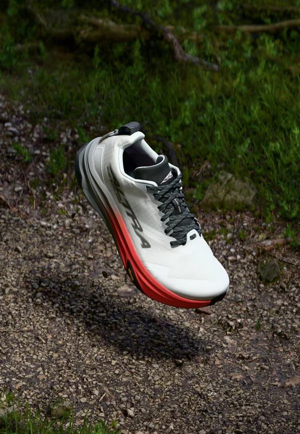 MONT BLANC SPEED - Laufschuh Trail - white/coral