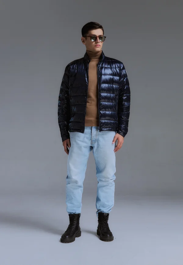 MONTALTO ULTRA LIGHT - Daunenjacke - metallic blue