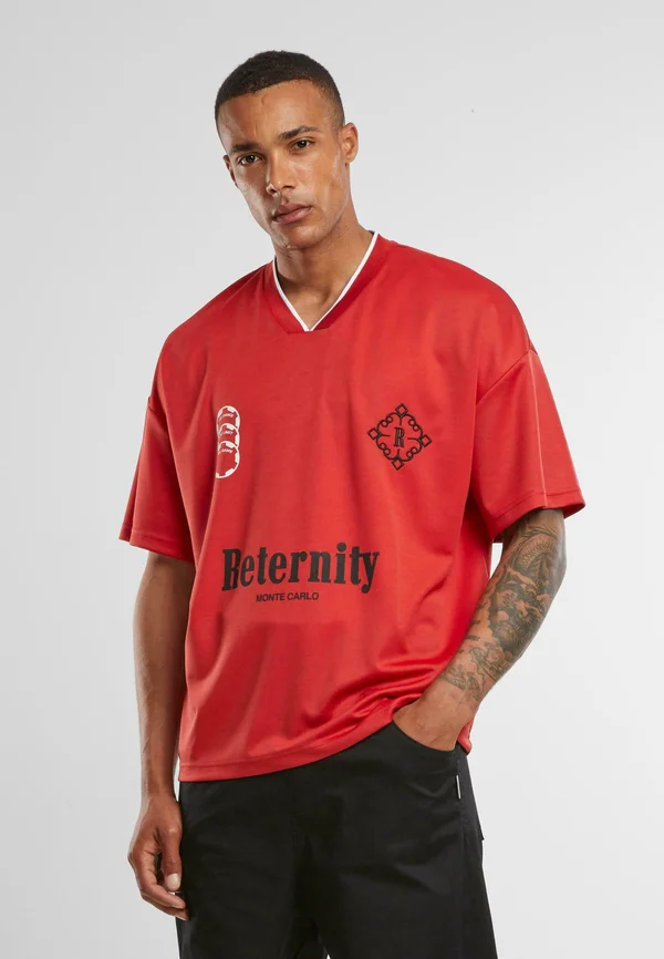 MONTE CARLO - T-Shirt print - red