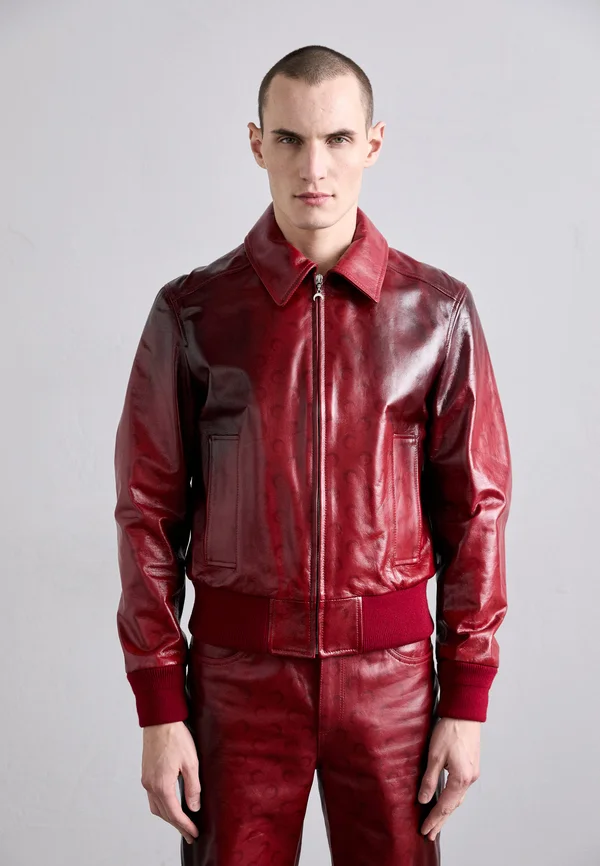 MOON AIRBRUSHED MAVERICK  - Bomberjacke - red