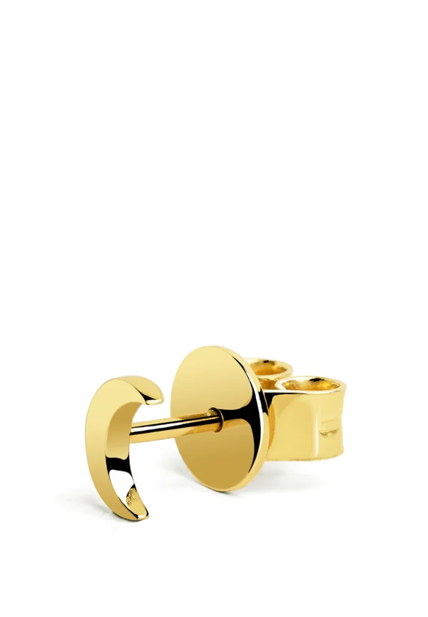 MOON - Einzelner Ohrring - color oro