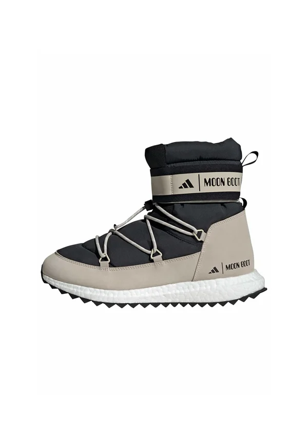 MOON MOONBOOST HIGH - Snowboot/Winterstiefel - core black   core black   bliss