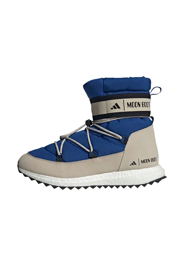 MOON MOONBOOST HIGH - Snowboot/Winterstiefel - power blue   power blue   core black