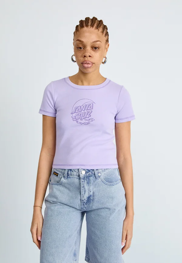 MOON REFLECTION FRONT - T-Shirt print - lavender