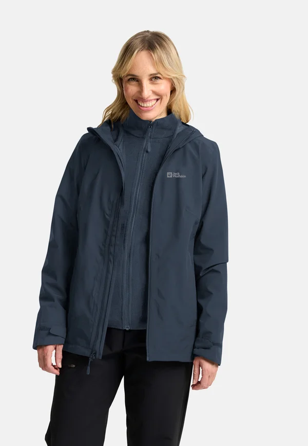 MOONRISE 3IN1 JKT W - Hardshelljacke - midnight sky