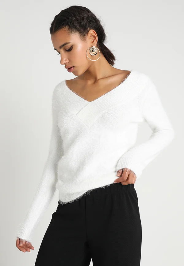 MOOP - Strickpullover - off white