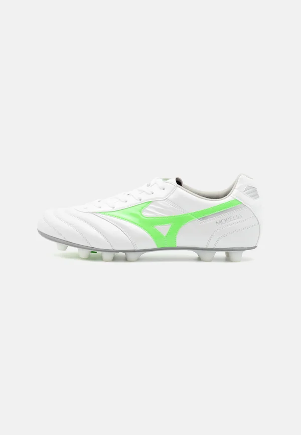 MORELIA II ELITE - Fußballschuh Nocken - white/neon green/galaxy silver