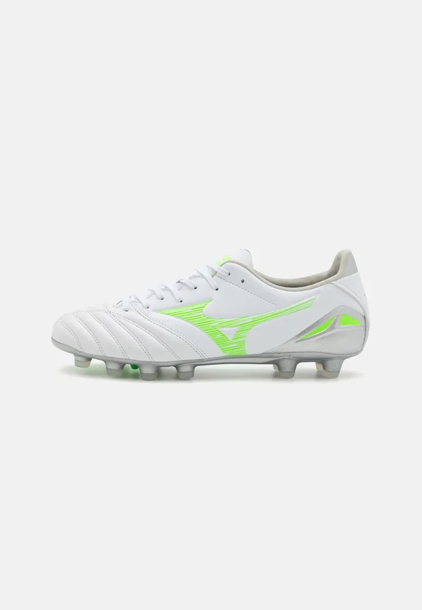 MORELIA NEO IV PRO - Fußballschuh Nocken - white/neon green/cool gray