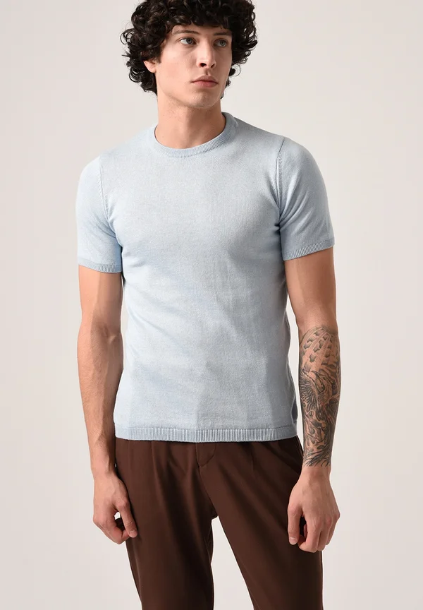 MORIN - Strickpullover - baby blue