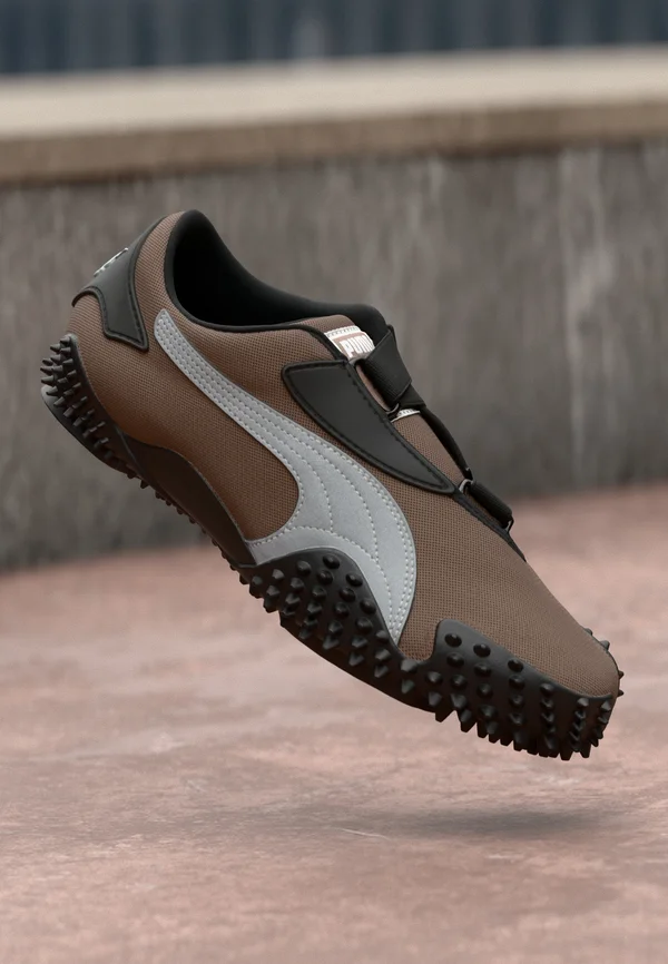 MOSTRO OG UNISEX - Sneaker low - dark clove/silver-coloured