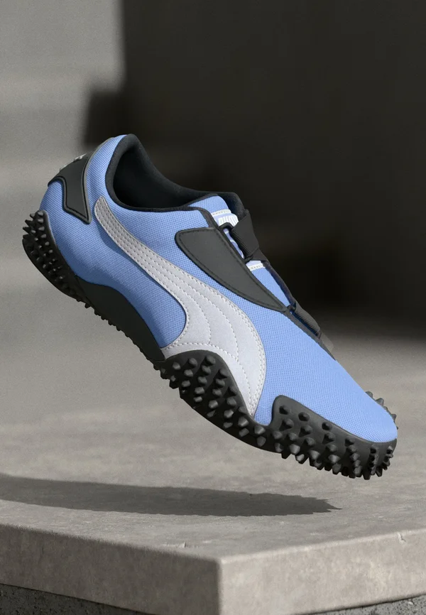 MOSTRO OG UNISEX - Sneaker low - intense lavender/silver-coloured