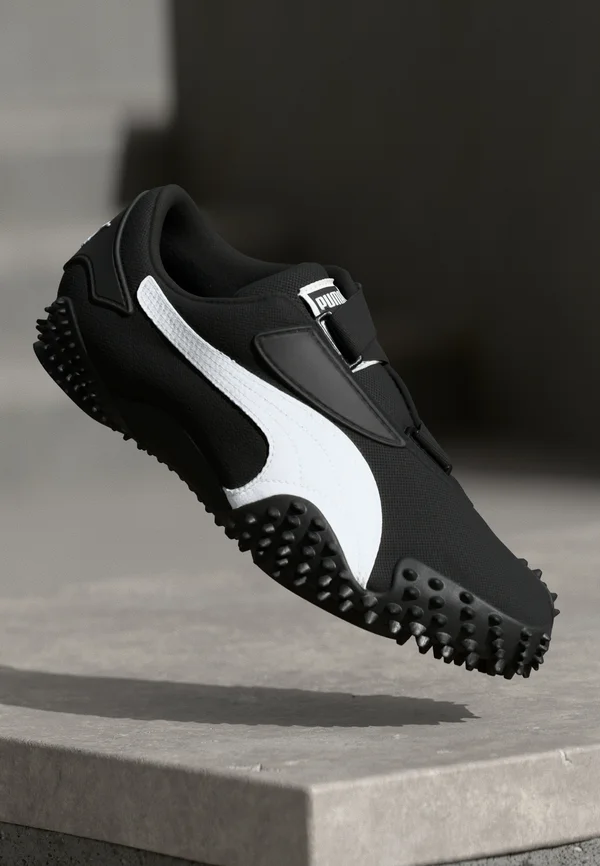 MOSTRO - Sneaker low - black/white