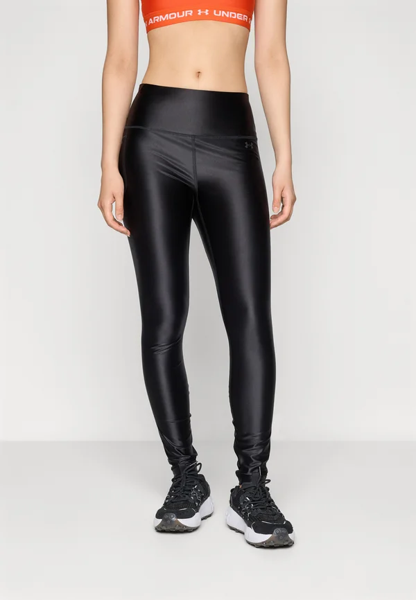 MOTION SHINE LEGGING - Tights - black/jet gray