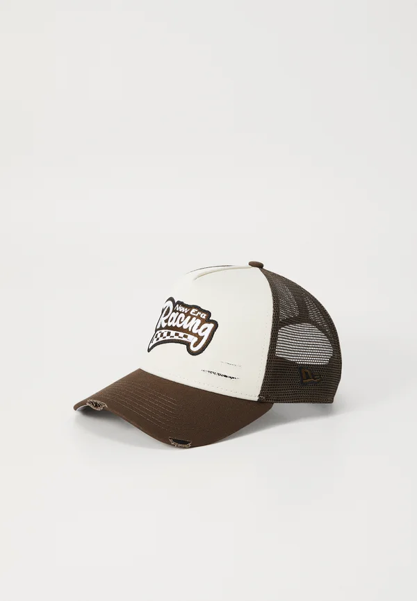 MOTOSPORT TRUCKER UNISEX - Cap - brown/sand