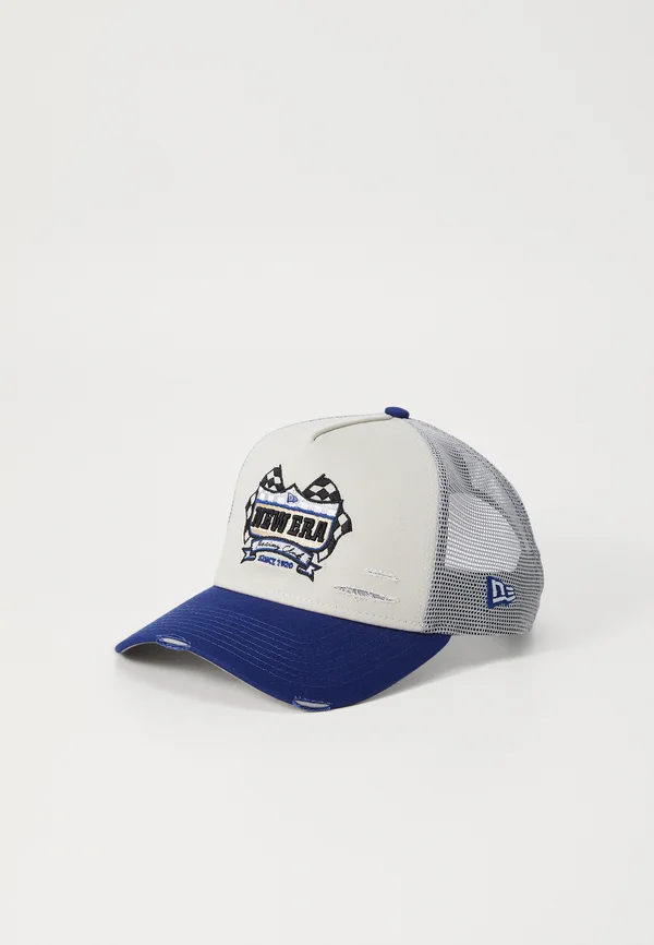 MOTOSPORT TRUCKER UNISEX - Cap - sand/dark blue