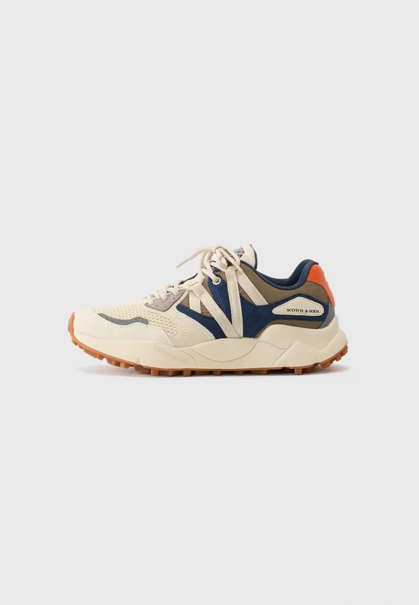 MOUNT 5A - Sneaker low - beige/blue