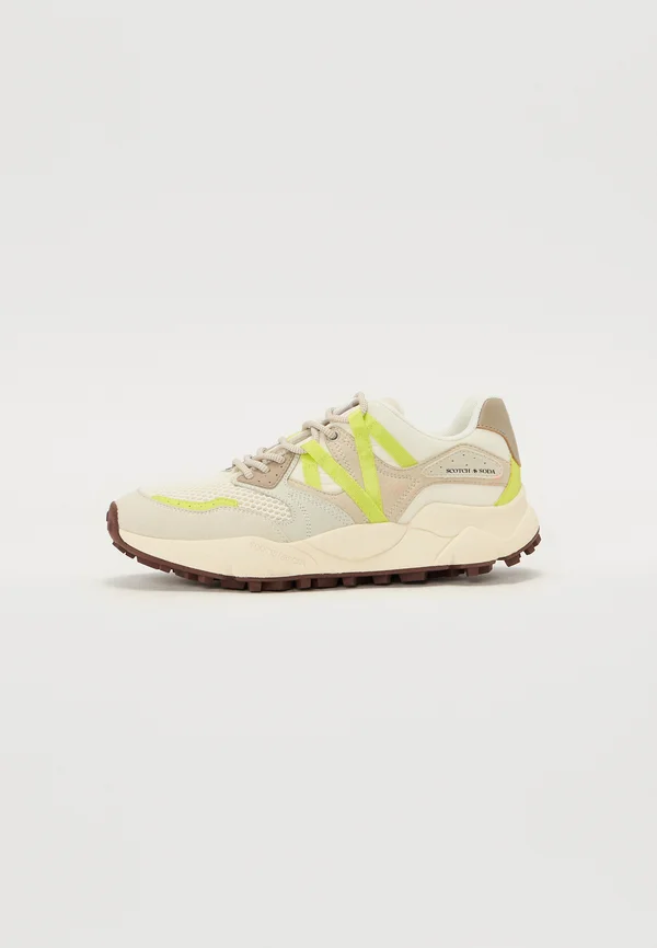 MOUNT - Sneaker low - beige/yellow