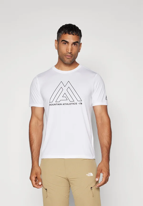 MOUNTAIN ATHLETICS 24/7 TEE - T-Shirt print - white