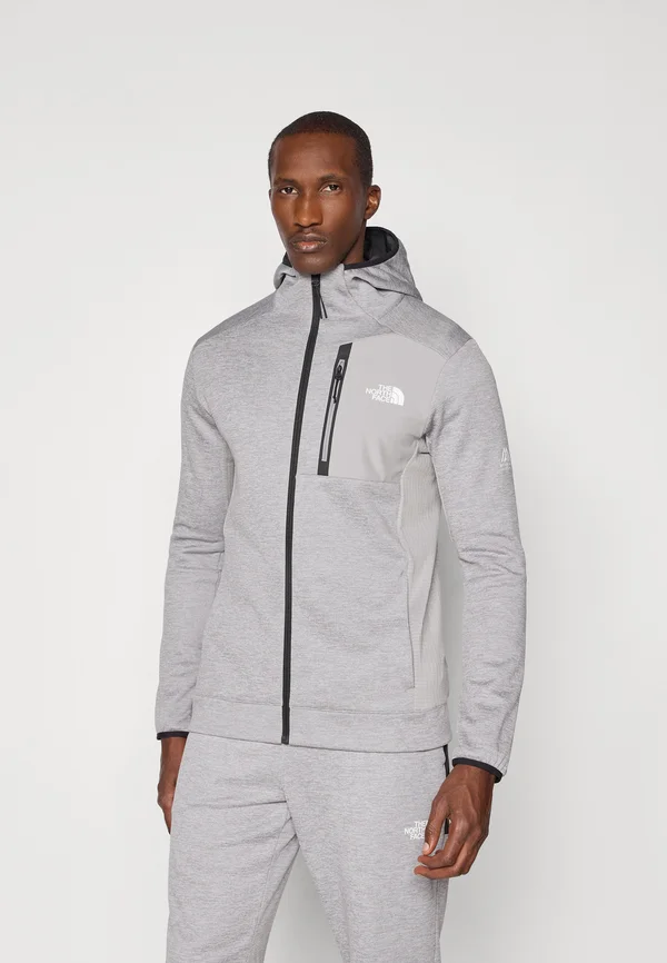 MOUNTAIN ATHLETICS FULL ZIP  - Sweatjacke - pale grey heather/meld grey