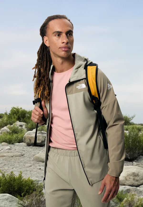 MOUNTAIN ATHLETICS TRAJECTORY FULL ZIP - Outdoorjacke - clay grey/cavern grey