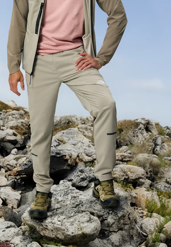 MOUNTAIN ATHLETICS TRAJECTORY PANTS - Outdoor-Hose - clay grey/cavern grey