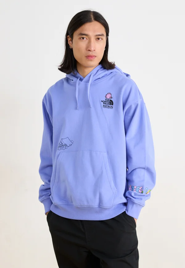 MOUNTAIN CLEANUP OVERSIZED HOODIE - Sweatshirt - virtual blue