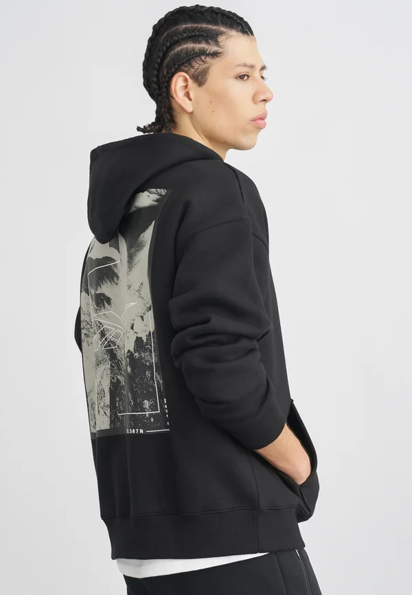 MOUNTAIN HOODIE - Sweatshirt - black