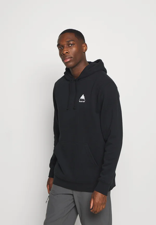 MOUNTAIN HOODY - Kapuzenpullover - black