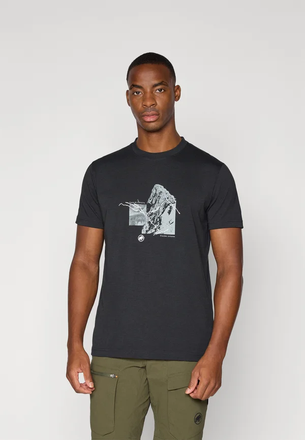 MOUNTAIN MEN - T-Shirt print - black