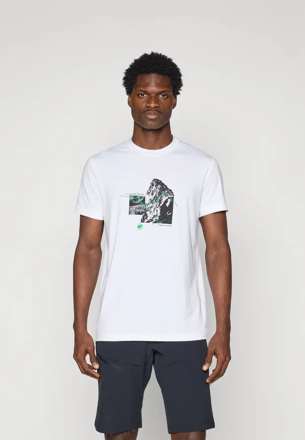 MOUNTAIN MEN - T-Shirt print - white