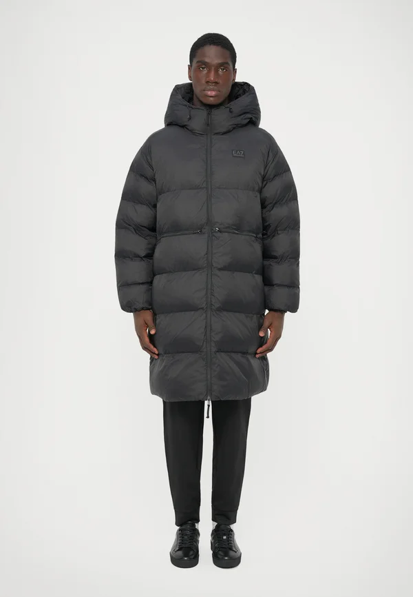MOUNTAIN POLAR BIG LOGO - Wintermantel - black