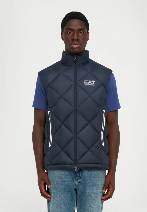 MOUNTAIN QUILTED VEST - Weste - blue
