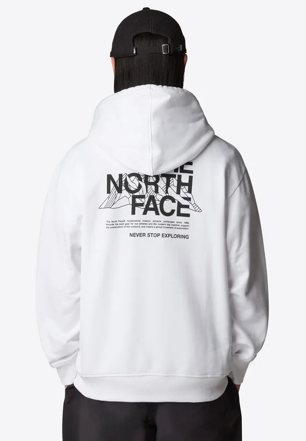 MOUNTAIN SKETCH  - Kapuzenpullover - tnf white tnf black