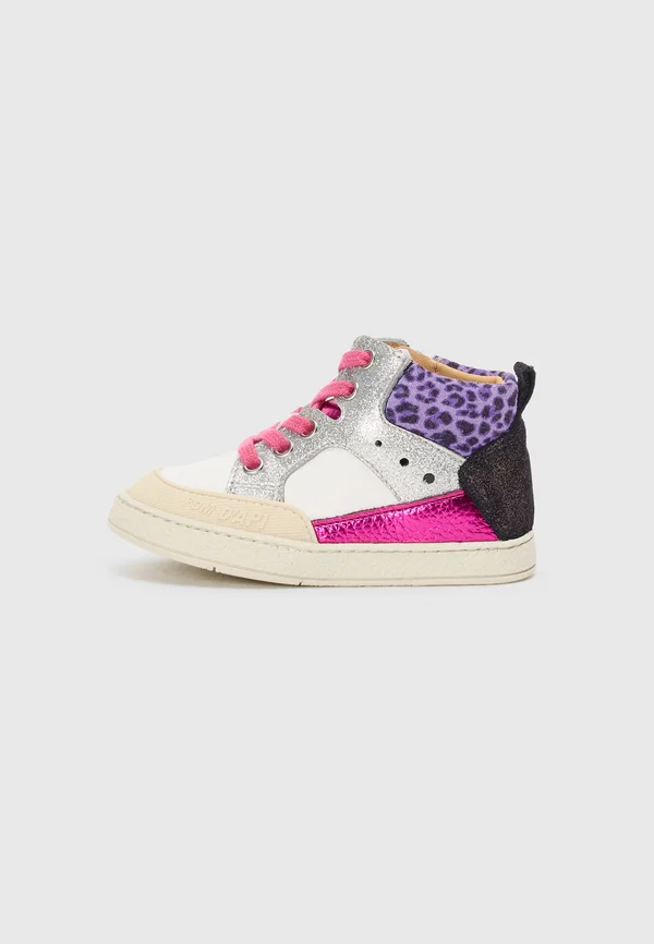 MOUSSE BUMP UNISEX - Sneaker high - off white/purple