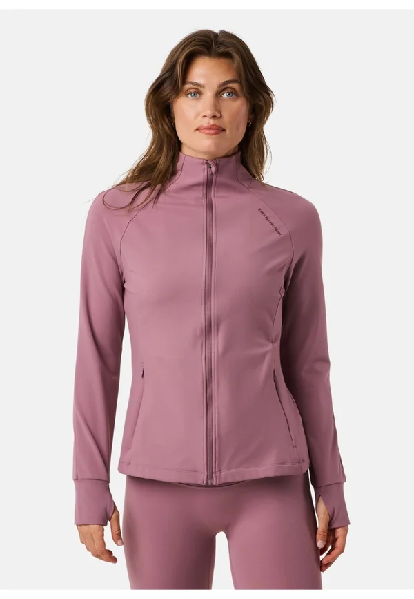 MOVE FULL ZIP JACKET W - Trainingsjacke - dk mauve