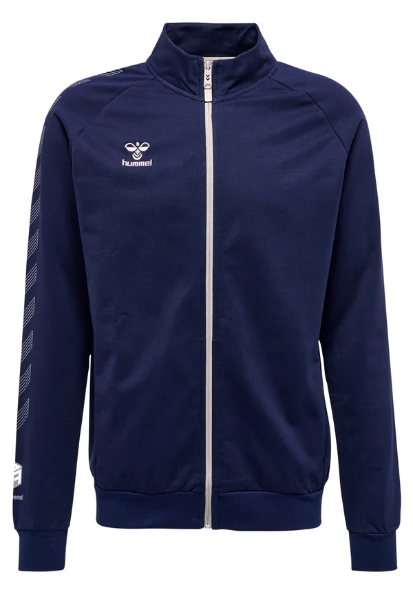 MOVE GRID COT. ZIP  - Sweatjacke - marine