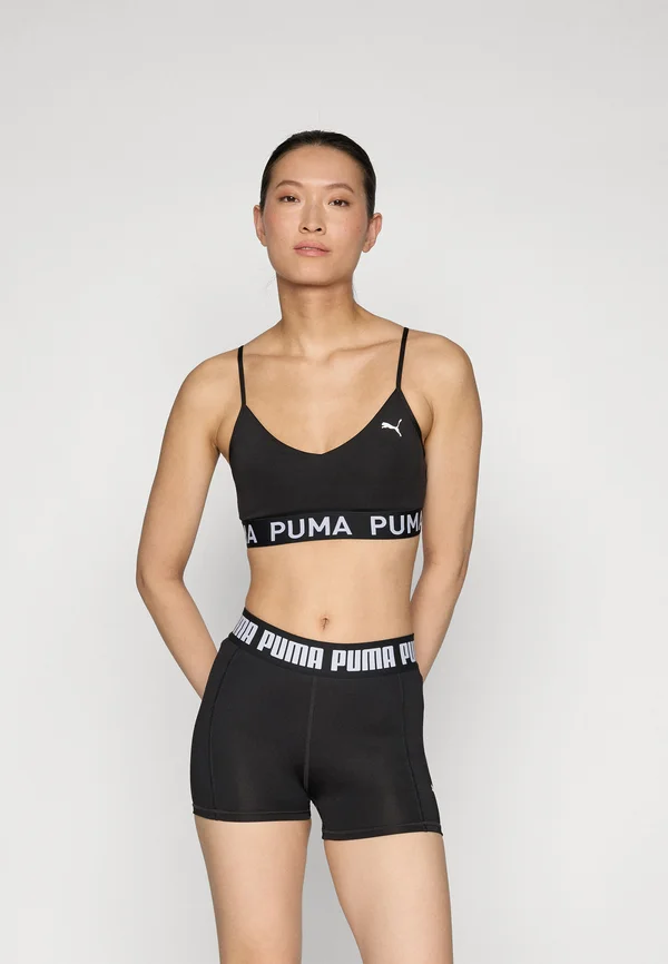 MOVE STRONG BRA - Sport-BH mit mittlerer Stützkraft - black