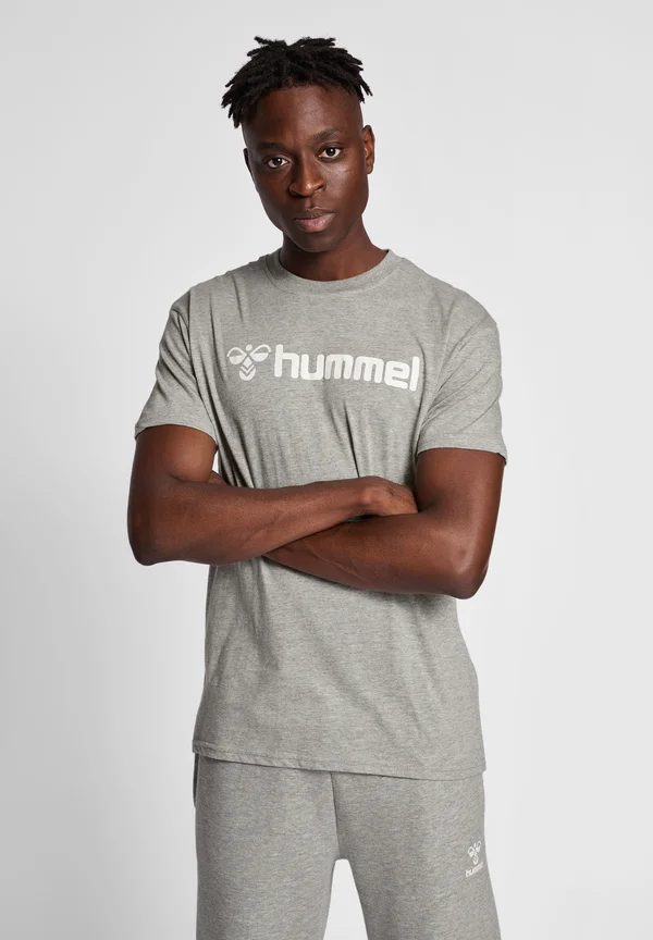 MOVER - T-Shirt print - grey melange