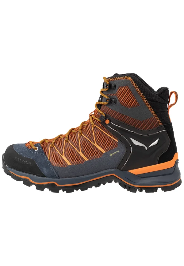 MS MTN TRAINER LITE MID GTX - Hikingschuh - black out/carrot