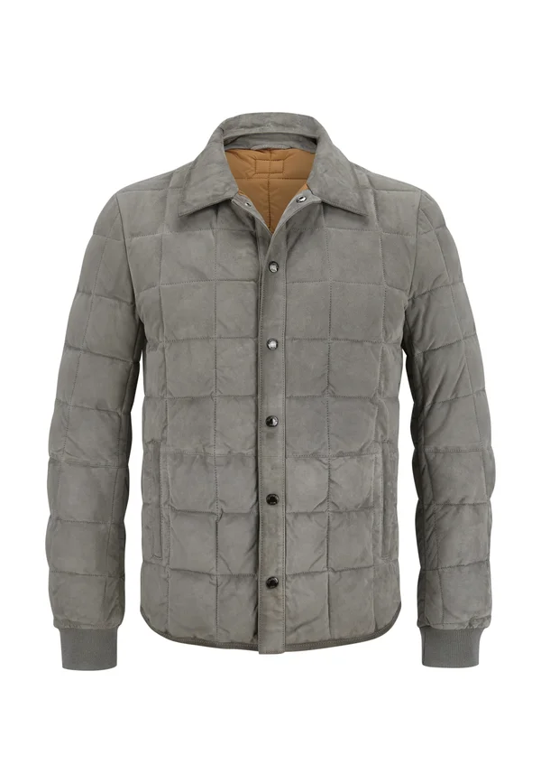 MSAlfonso - Lederjacke - rauchgrau