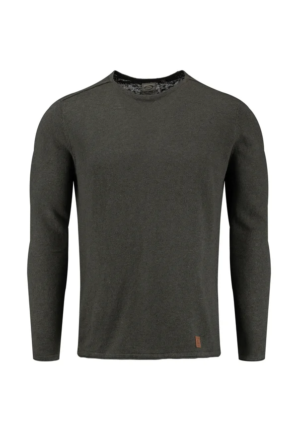 MST KLGIANCARLO ROUND - Strickpullover - khaki