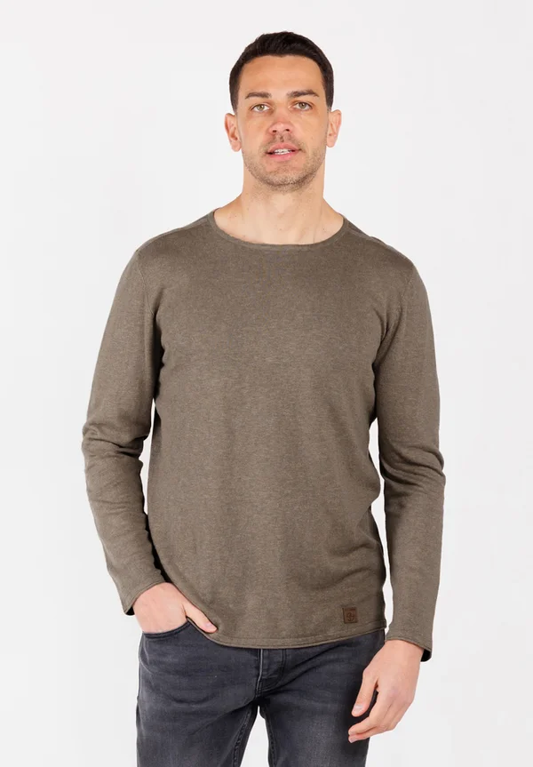 MST KLGIANCARLO ROUND - Strickpullover - roasted cashew