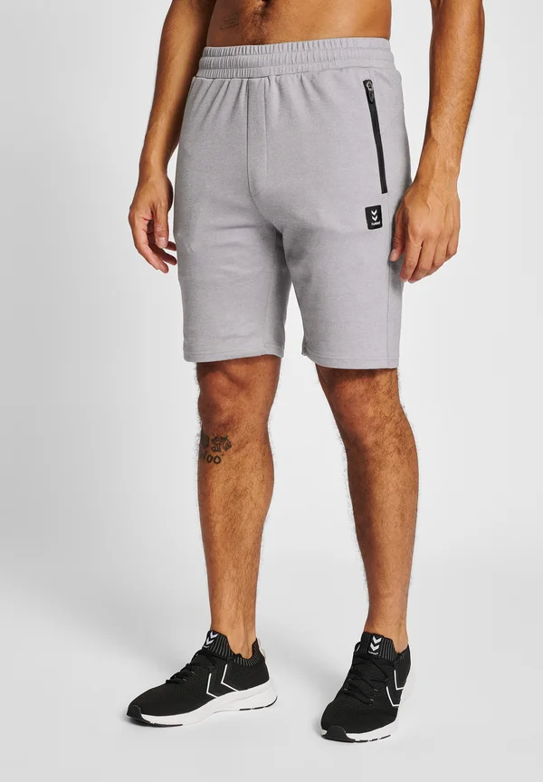 MT INTERVAL  - Kurze Sporthose - grey melange
