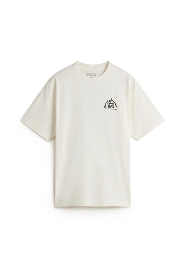 MTE CRESTLINE - T-Shirt print - egret