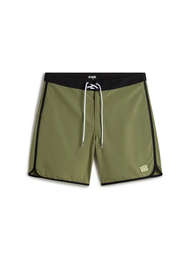 MTE EVERRIDE SCALLOPED SOLID - Badeshorts - loden green