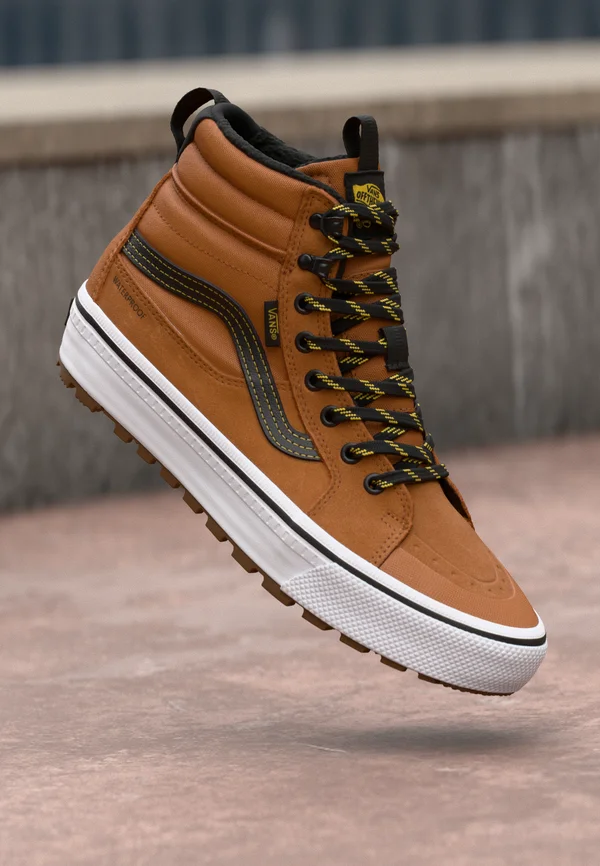 MTE SK8 HI WATERPROOF INSULATED UNISEX - Sneaker high - glazed ginger