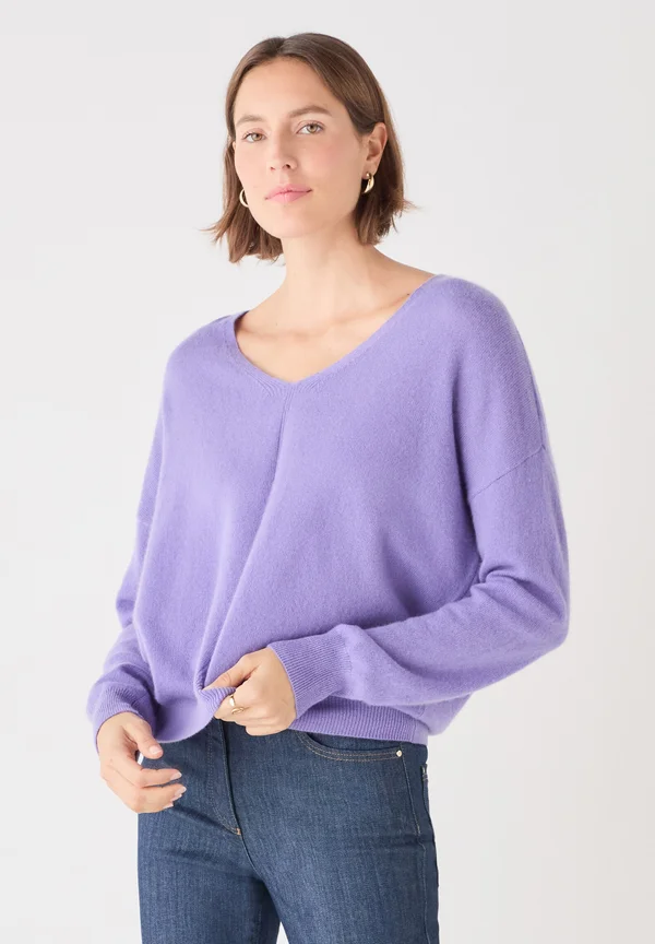 MTHELMINA - Strickpullover - violet